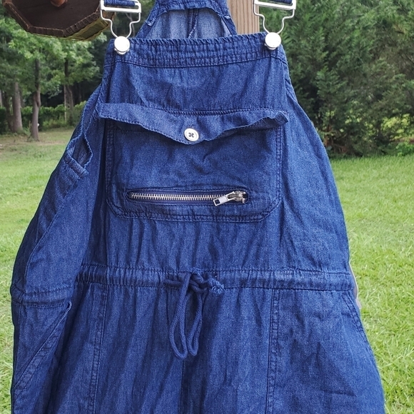 𝅺Dollhouse soft denim overalls medium EUC - Picture 4 of 12